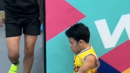 Habitual crotch-dive