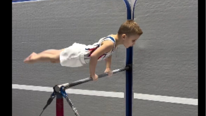 Russian Little Gymnast