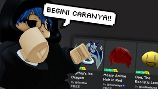 GINI CARANYA!! CARA MENDAPATKAN ITEM GRATIS LIMITED DI ROBLOX!!