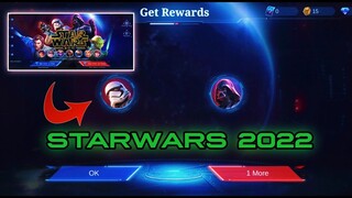 UPCOMING STARWARS EVENT 2022 || MOBILE LEGENDS NEW EVENT 2022 || MLBB