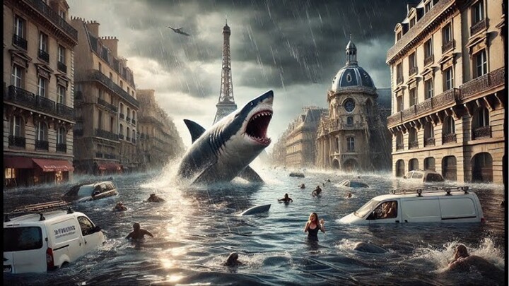 Mutated Killer Sharks Invade Paris DuringOlympic Games and Turn the City Into Hell