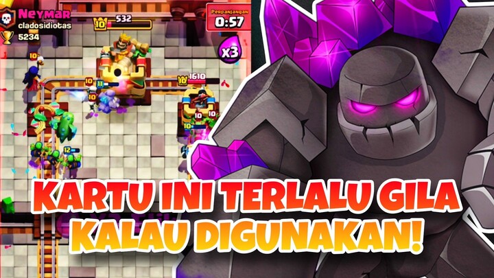 KARTU INI TERLALU GILA KALAU DIGUNAKAN! - Clash Royale