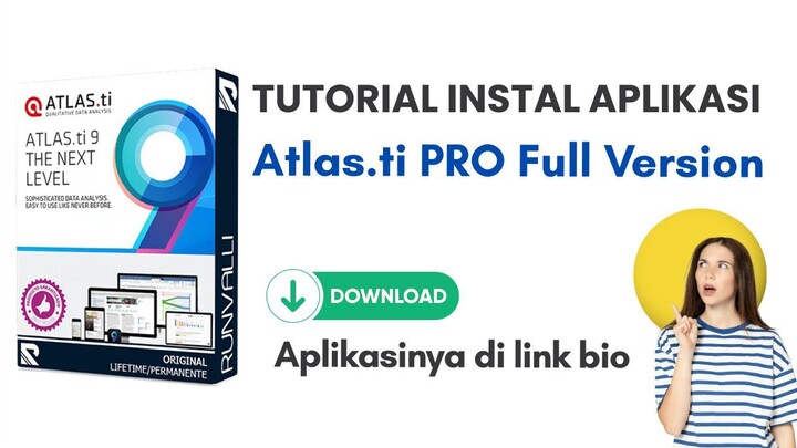 [TERBARU] Cara Instal Atlas.ti 9 PRO Full Version Permanen | Tutorial Lengkap & Mudah!