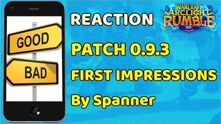 Warcraft Arclight Rumble Beta NEW UPDATE! - Patch 9.3 First Impressions