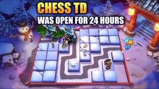 CHESS TD WAS OPEN FOR 24HOURS | MOBILE LEGENDS