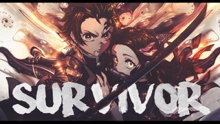 Demon Slayer『AMV』 ~Survivor~ ᴴᴰ