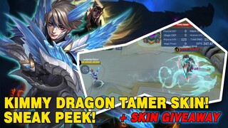 [SKIN GIVEAWAY] KIMMY DRAGON TAMER SKIN! SO COOL!