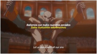 OVERLORD IV OP FULL. | OxT - HOLLOW HUNGER | Sub Español, Romaji & English-AMV