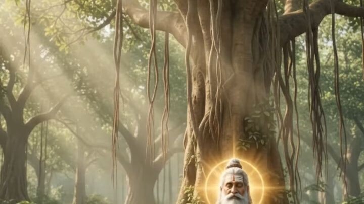 狮子怒吼着冲向冥想中的圣人，可接下来发生的一幕让所有人都震惊了！🦁🙏