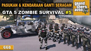 TES KEKUATAN PASUKAN ELITE - GTA 5 ZOMBIE SURVIVAL # 668