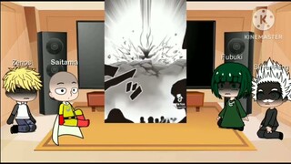 One punch man/ss-class hero react to saitama/Compilation