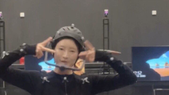 Motion capture is hard work but we still have to do a clip of TVXQ's Rebel