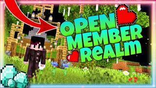 OPEN MEMBER REALM MCPE 1.16+ GRATIS!! AYO JOIN - minecraft pocket edition #realm #openmember