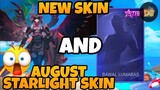 AUGUST STARLIGHT SKIN & ALL UPCOMING UPDATES | Mobile Legends: Bang Bang!