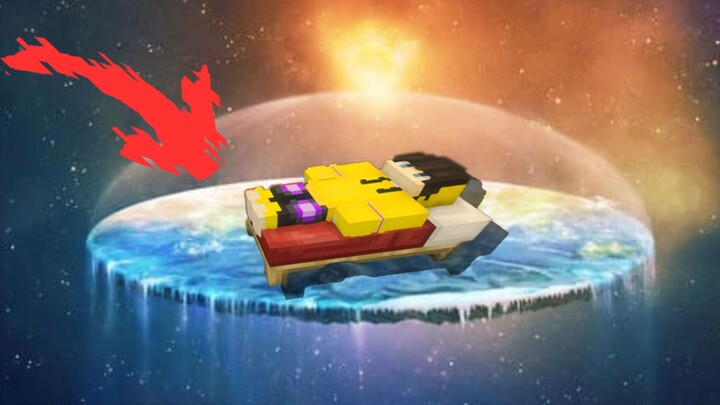 When you sleep for 300,000,000 years in Minecraft!