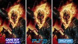 Ghost Rider [2007] GBA vs. PS2 vs. PSP (Version Comparison) [4K]