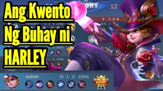 Ang Kwento ng Buhay Ni Harley | Harley Full Gameplay Git 18 Kills in Rang Game