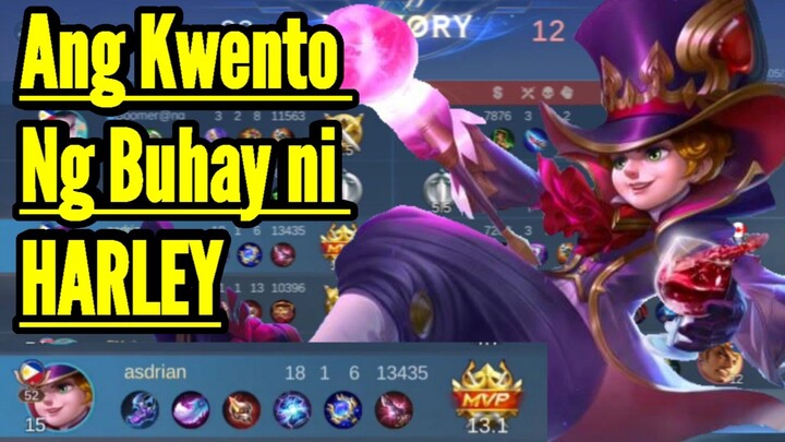 Ang Kwento ng Buhay Ni Harley | Harley Full Gameplay Git 18 Kills in Rang Game