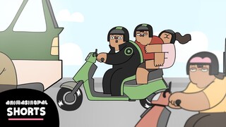 MOMENT KETIKA NGOBROL DI MOTOR