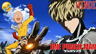 One Punch Man In Hindi 🤣 || One Punch Man Funny Moments Dubbed In Hindi || Anime Hindi Dubbing