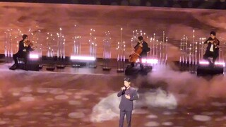 Nyanyian penuh perasaan Xiao Zhan tentang "Bulan Mewakili Hatiku" direkam secara langsung‖ Forum Keb