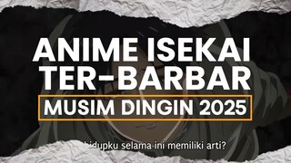 Mati 3 Kali Baru Episode Pertama🗿| Seluruh Anime Isekai Musim Dingin 2025