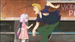 Kanna Protecting her new friend Chloe from Mafiaカンナはマフィアから彼女の新しい友人クロエを保護します