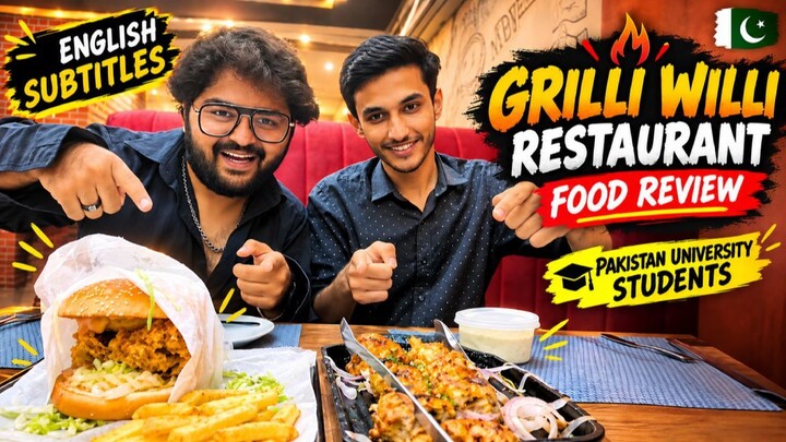 😋Trying A New Restaurant In Lahore Pakistan | Asia Food Review | Lahore University Vlog