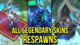 All Legendary Skins Respawn Animations 2022 | League of Legends