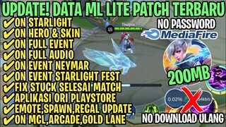 Data ML Lite Full Event 200Mb Terbaru Patch Joy | ML Lite | Cara Mengatasi Lag & Patah Patah