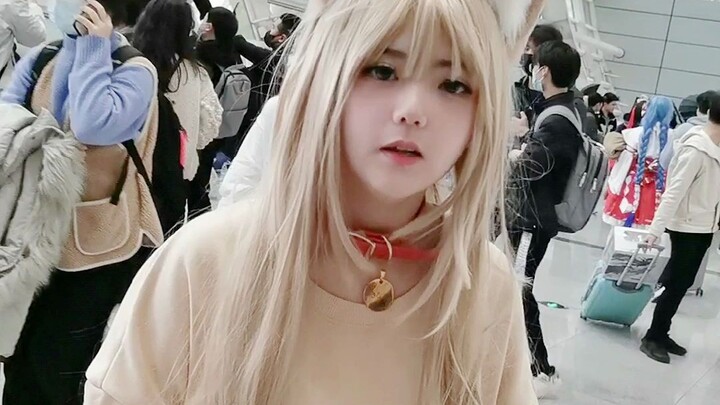 [First Beast Cat Cosplay] Ever since I posted that comic-con stamp-collecting video