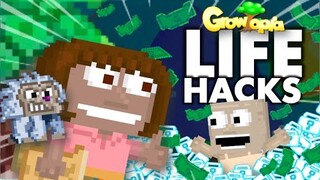 11 LIFE HACKS YOU MUST KNOW IN GROWTOPIA!! | Growtopia