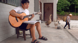 A boy covers Li Jian's "By the Lake Baikal"