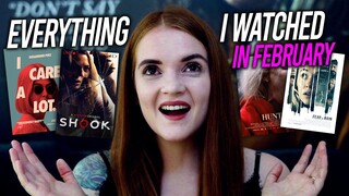 EVERYTHING I WATCHED IN FEBRUARY 2021 | Letterboxd recap Spookyastronauts