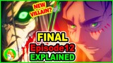 Eren Turns Villain & Hero? Eren WarHammer Titan Explained | Attack on Titan Season 4 Episode 12