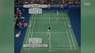01 1992 Tunggal Putra - Alan Budikusuma (INA) vs Ardy Wiranata (INA) - Olimpiade 1992