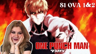 One Punch Man OVAs 1 & 2 Reaction [genos is a lil cutie]
