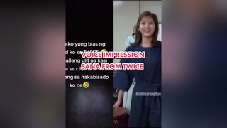 duet with  sana twice singlechallenge voiceimpressions fyp