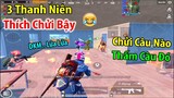 Random Gặp 3 Thanh Niên Rất &quot;Thích Chửi Bậy&quot; : Chửi Câu Nào Thấm Câu Đó | PUBG Mobile