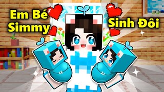 Mèo Simmy Bất Ngờ Sinh Ra Em Bé "MÈO SIMMY SINH ĐÔI" Siêu Đáng Yêu Trong Minecraft