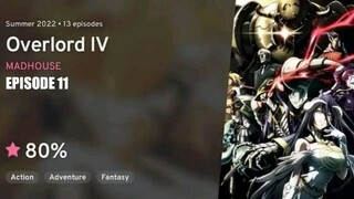 OVERLORD IV S4 : Episode 11
