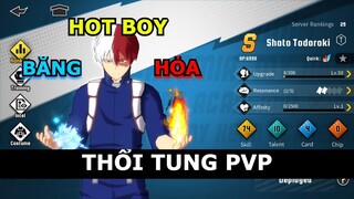 Hot Boy Lửa Băng Todoroki bùng cháy cực mạnh trong PvP | My Hero Academia: The Strongest Hero