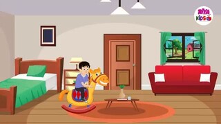Lakdi ki Kathi Kathi Pe Ghoda _ Popular Rhymes For Kids - Animate