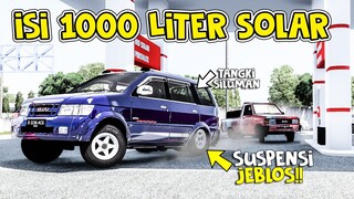 PANTHER SILUMAN MODIFIKASI TANGKI 1000 LITER SOLAR SUSPENSI JEBOL!!