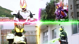 Khoảnh khắc biến hình siêu cháy bỏng trong Kamen Rider