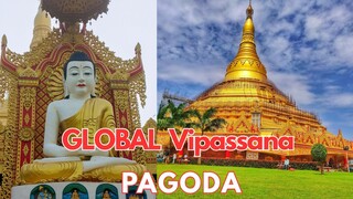 Visit to the Global Vipassana PAGODA India | Must Do in Mumbai | Gorai | Borivali west  | Hindi