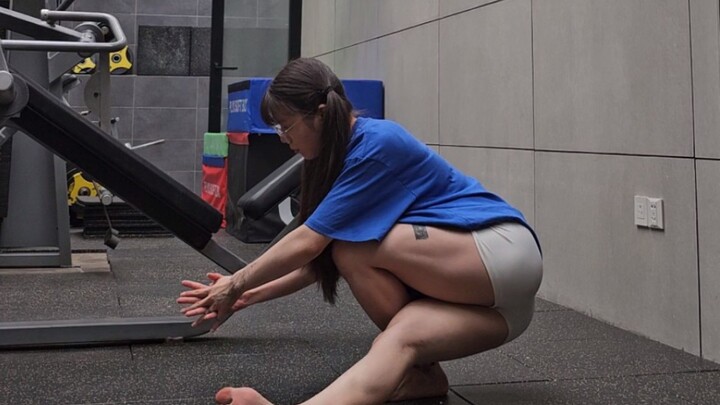 Good news: She’s got twin pigtails. Bad news: The muscular kind!