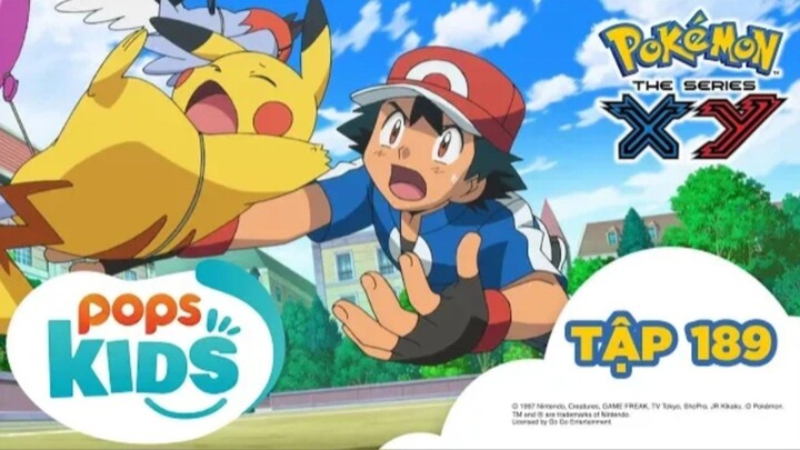 [S17 XY] Pokémon Tập 189 - Trận Chiến Nhà Thi Đấu Hakudan! - Hoạt Hình Tiếng Việt Pokémon