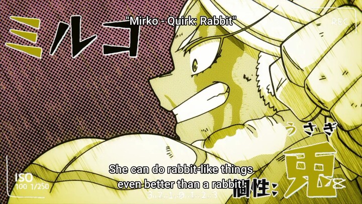 Mirko no.5 hero versus 5 nomus