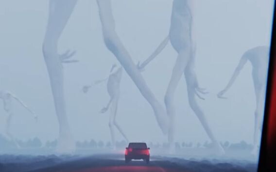 In the face of giant attacks, humans seem small and powerless